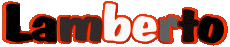 Nome MASCHIO -  Italia L Lamberto 