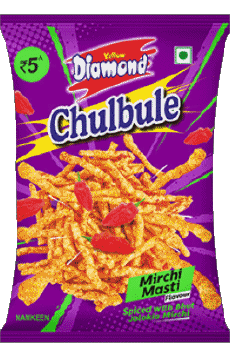 Essen Chips - Snack - Crips Indien Yellow Diamond 