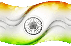 Flags Asia India Rectangle 