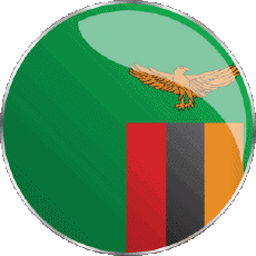 Bandiere Africa Zambia Tondo 
