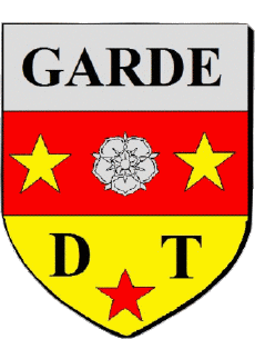 Blasone-Bandiere Francia Dipartimenti - Città 83 LA GARDE Blasone
