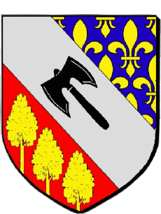 Blasone-Bandiere Francia Dipartimenti - Città 95 FRANCONVILLE Blasone