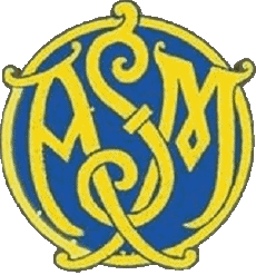 1911-Sport Rugby - Clubs - Logo France Clermont Auvergne ASM 