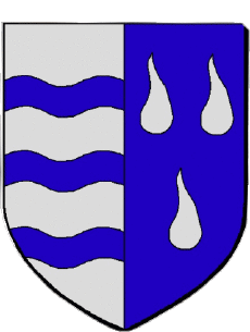 Blasón-Banderas Francia Departamentos - Ciudades 69 MIONS Blasón