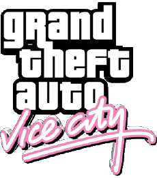 Logo-Multimedia Videospiele Grand Theft Auto GTA - Vice City Logo