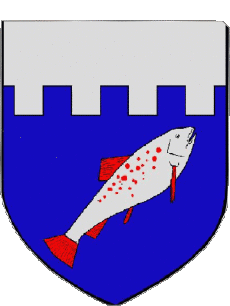 Blasón-Banderas Francia Departamentos - Ciudades 05 L ARGENTIERE LA BESSEE 