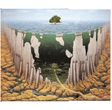 Humor -  Fun Artists Painter Jacek Yerka 