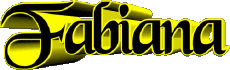 Prénoms FEMININ - Italie F Fabiana 