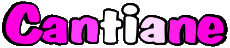 Nombre FEMENINO - Francia C Cantiane 