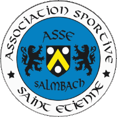 Sports FootBall Club France Logo Grand Est 67 - Bas-Rhin AS St Etienne Salmbach 