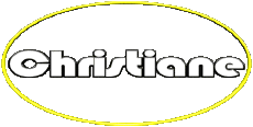 Nombre FEMENINO - Francia C Christiane 