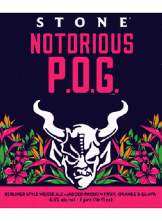 Notorious P.O.G-Getränke Bier USA Stone Brewing co 