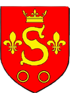 Blasón-Banderas Francia Departamentos - Ciudades 04 SISTERON 