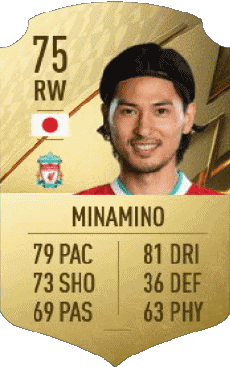 Multimedia Videogiochi F I F A - Giocatori carte Giappone Takumi Minamino 