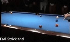 Earl Strickland-Humor -  Fun Sports Pool Table Best Off Shot 