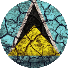 Flags America St. Lucia Round 