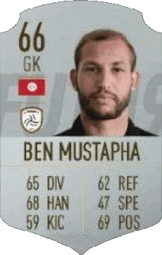 Multimedia Vídeo Juegos F I F A - Jugadores  cartas Túnez Farouk Ben Mustapha 