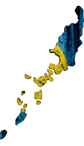 Fahnen Ozeanien Palau Karte 