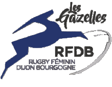 Sports Rugby Club France Logo Dept 21 Féminin Dijon Bourgogne Les Gazelles 