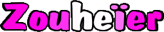 Prénoms MASCULIN - Maghreb Musulman Z Zouheïer 