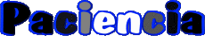 Nome FEMMINILE - Spagna P Paciencia 