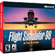 Multi Média Jeux Vidéo Flight Simulator Microsoft Icônes 