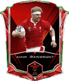 Deportes Rugby - Jugadores Gales Equipo 2022 Aaron Wainwright 