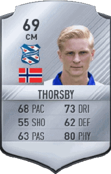Multimedia Vídeo Juegos F I F A - Jugadores  cartas Noruega Morten Thorsby 