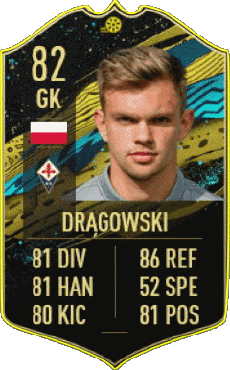 Multi Média Jeux Vidéo F I F A - Joueurs Cartes Pologne Bartlomiej Dragowski 