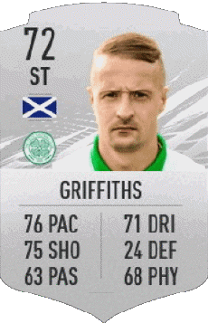 Videogiochi F I F A - Giocatori carte Scozia Leigh Griffiths 