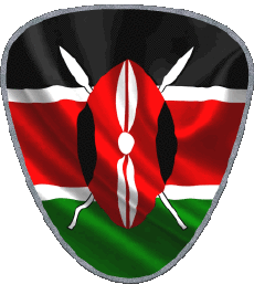 Banderas África Kenia Forma 01 