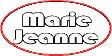 Prénoms FEMININ - France M Composé Marie Jeanne 