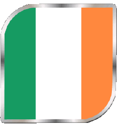 Drapeaux Europe Irlande Carré 