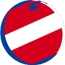 Bandiere Europa Italia Piemonte Sfera - Cubo 