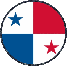 Bandiere America Panama Tondo 