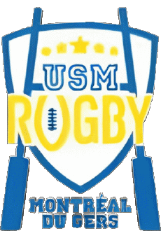 Sports Rugby Club France Logo Dept 32 US Montrealaise 