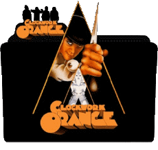 Multimedia V International Uhrwerk Orange Symbole 