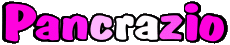 Nombre MASCULINO - Italia P Pancrazio 