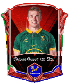 Sports Rugby - Players South Africa Team 2025 Pieter-Steph du Toit 