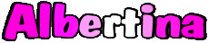 Nome FEMMINILE - Italia A Albertina 