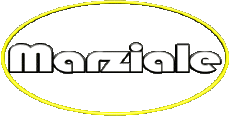 Prénoms MASCULIN - Italie M Marziale 