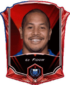 Deportes Rugby - Jugadores Samoa Ed Fidow 