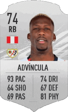 Multimedia Videogiochi F I F A - Giocatori carte Perù Luis Advíncula 