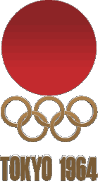 1964-Sports Jeux-Olympiques Histoire Logo 