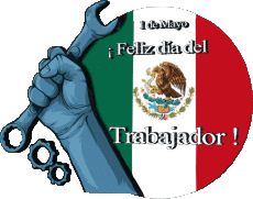 Nachrichten Spanisch 1 de Mayo Feliz día del Trabajador - México 
