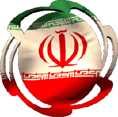 Banderas Asia Irán Forma 01 