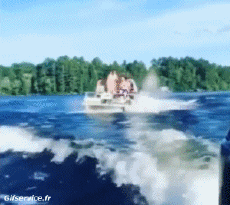 Humour - Fun Transports Bateaux Accident Crash Echouage 