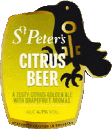 Citrus beer-Bevande Birre UK St  Peter's Brewery Citrus beer