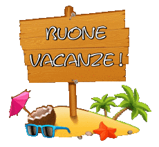 Messages Italien Buone Vacanze Fond Transparent 22 