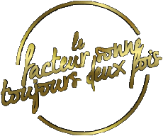 Multi Média Cinéma International Le Facteur sonne toujours 2 fois Logo Français 